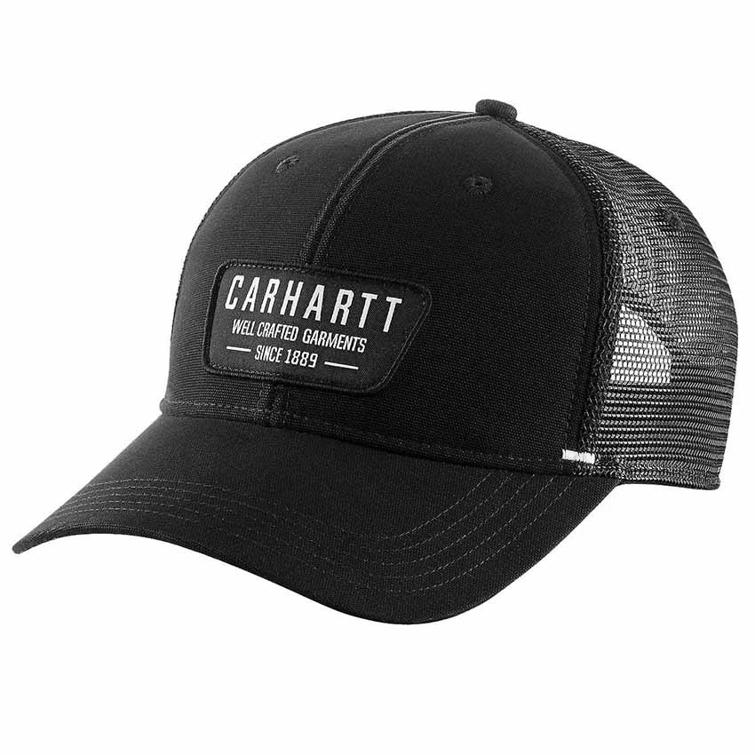 Carhartt Canvas Mesh-Back Crafted Patch Cap 3 Carhartt Canvas Mesh-Back Crafted Patch Cap