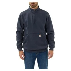 Carhartt Quarter Zip Sweatshirt -Biker outfit carhartt quarter zip sweatshirt 2