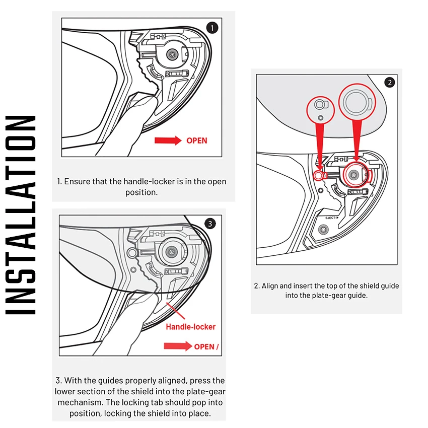 HJC HJ-26 RPHA 11 / RPHA 70 Visor 7 HJC HJ-26 RPHA 11 / RPHA 70 Visor - Afbeelding 5
