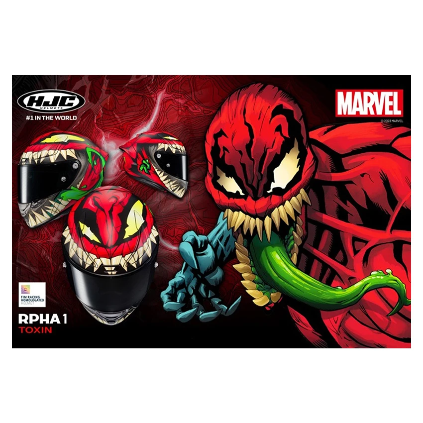 HJC RPHA 1 Toxin Marvel 13 HJC RPHA 1 Toxin Marvel - Afbeelding 11