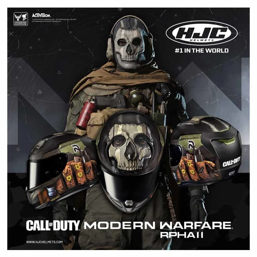 HJC RPHA 11 Ghost Call Of Duty 7 HJC RPHA 11 Ghost Call Of Duty - Afbeelding 5