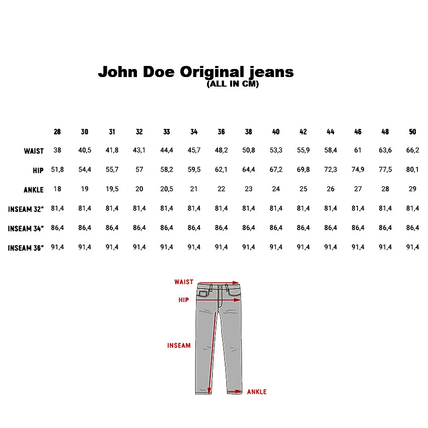 John Doe Original Jeans Light Blue Used 6 John Doe Original Jeans Light Blue Used - Afbeelding 4