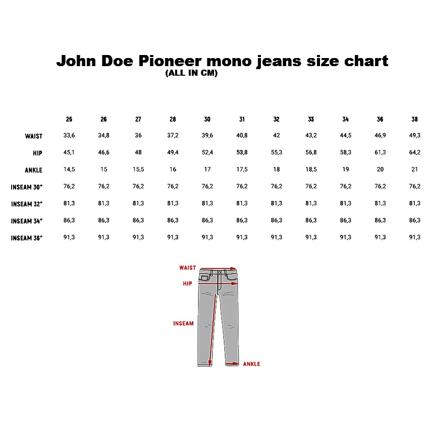 John Doe Pioneer Mono Indigo 10 John Doe Pioneer Mono Indigo - Afbeelding 8